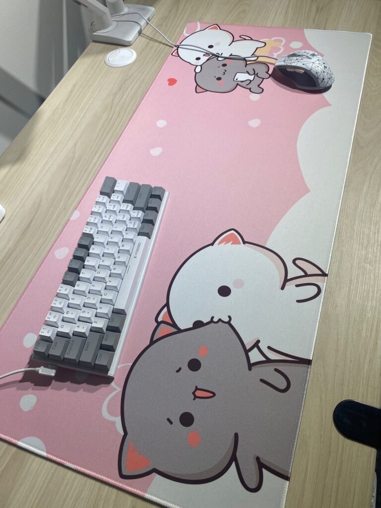 Mouse Pad “Cat kiss”